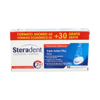 Steradent triple acción...