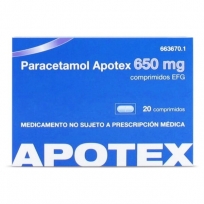 PARACETAMOL APOTEX 650MG,...